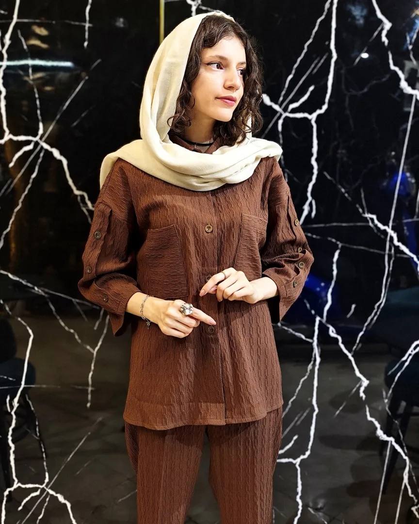 ست شاواپارچه طرحدارخنک تابستانی