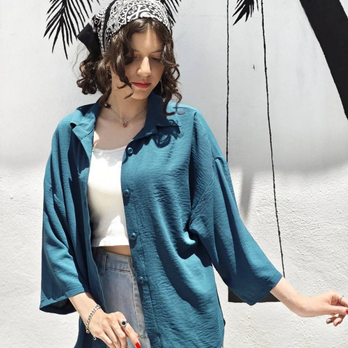 شومیز رهاابروبادی راحت تابستانی